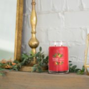 macintosh signature large jar candle on shelf image number 4