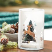 large tumbler candle upcycled into holiday decor image number 4