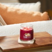 ciderhouse signature medium jar candle on table image number 4