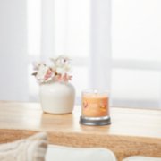 mango ice cream signature small tumbler candle on table image number 4