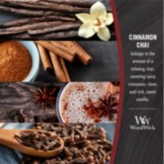woodwick cinnamon chai fragrance mood board image number 3