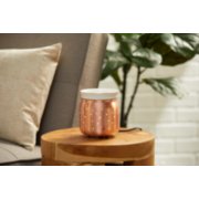 rose gold wax melt warmer on table image number 2