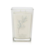 well living collection zen white tea and bergamot large square candle image number 3