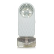 scentplug fan with faded diamond pattern and scentplug refill image number 1