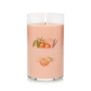 lit tangerine vanilla signature medium pillar candle image number 7