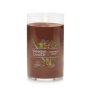 lit praline and birch signature medium pillar candle image number 7