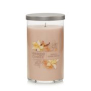 vanilla creme brulee signature medium pillar candle image number 1