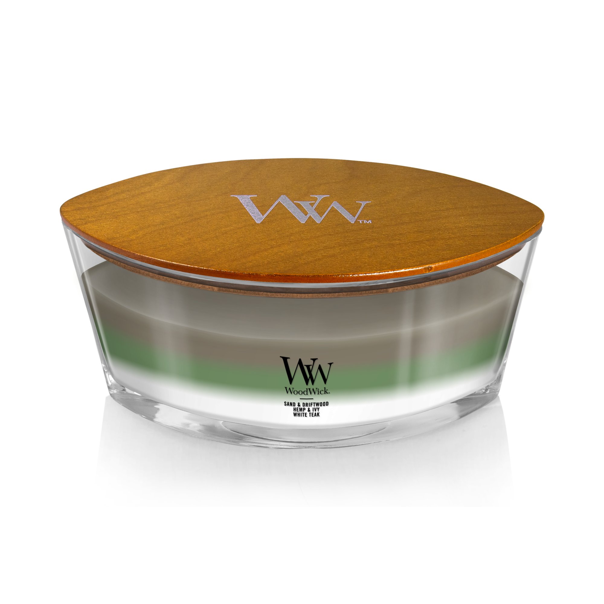 Verdant Earth Trilogy WoodWick® Ellipse Trilogy Candle - Ellipse Trilogy  Candles