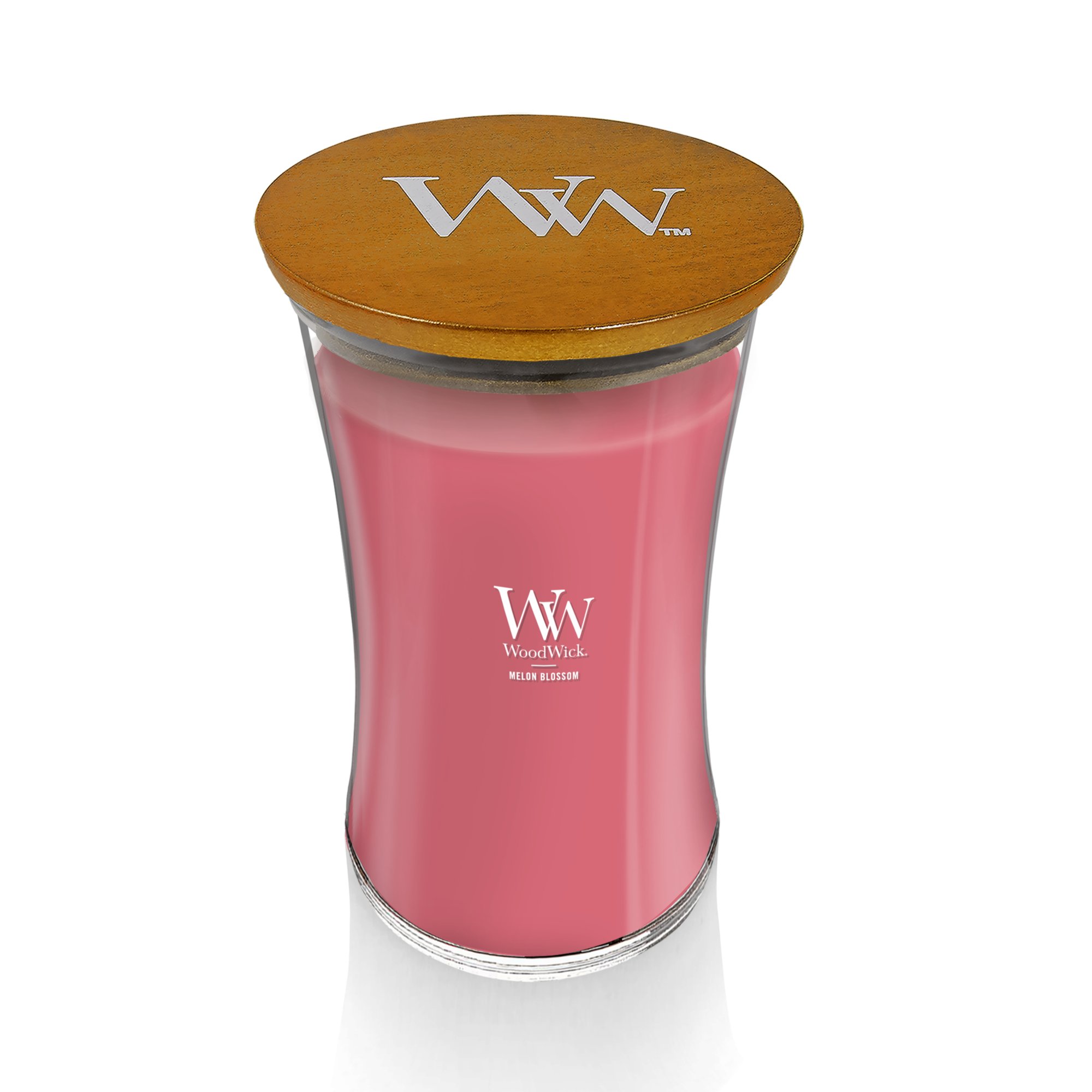 WoodWick Candles Melon & Pink Quartz Medium Hourglass