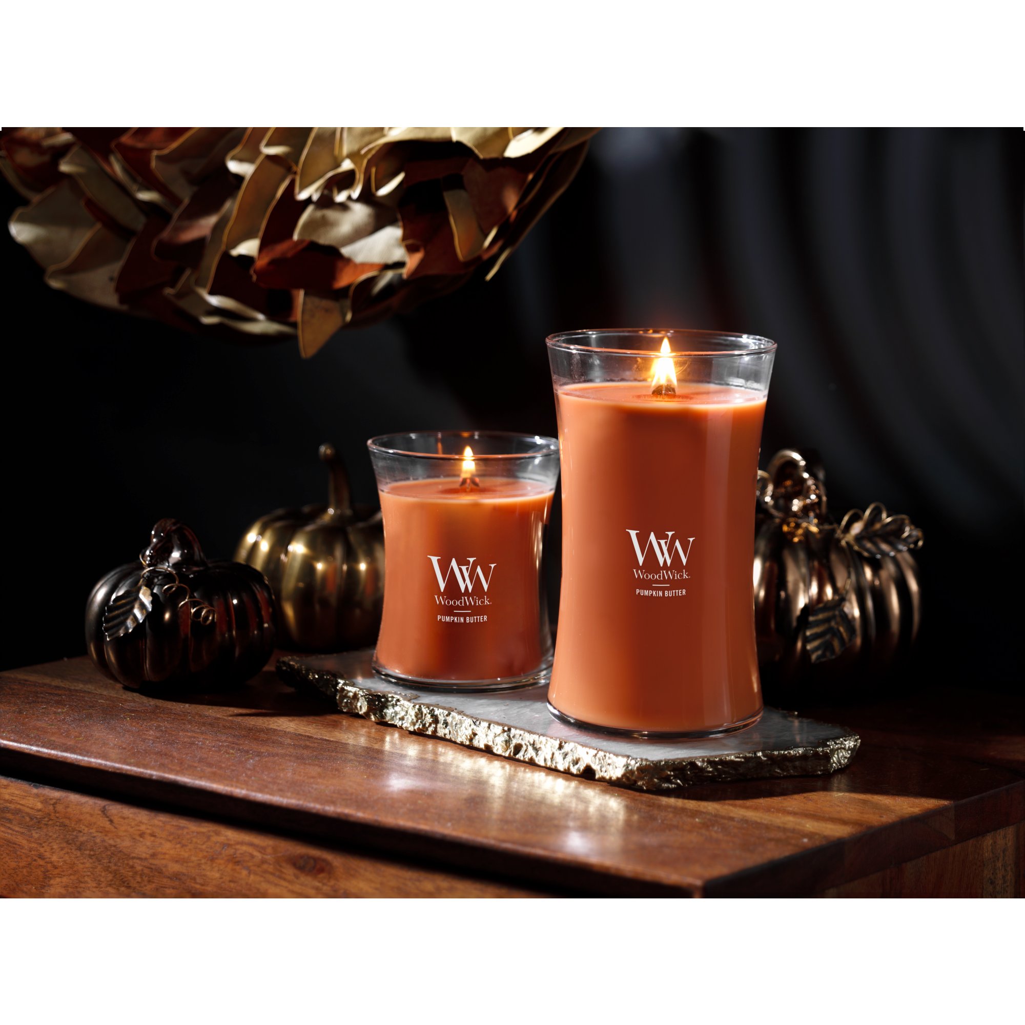 Pumpkin Butter WoodWick® Large Hourglass Candle - Large Hourglass Candles