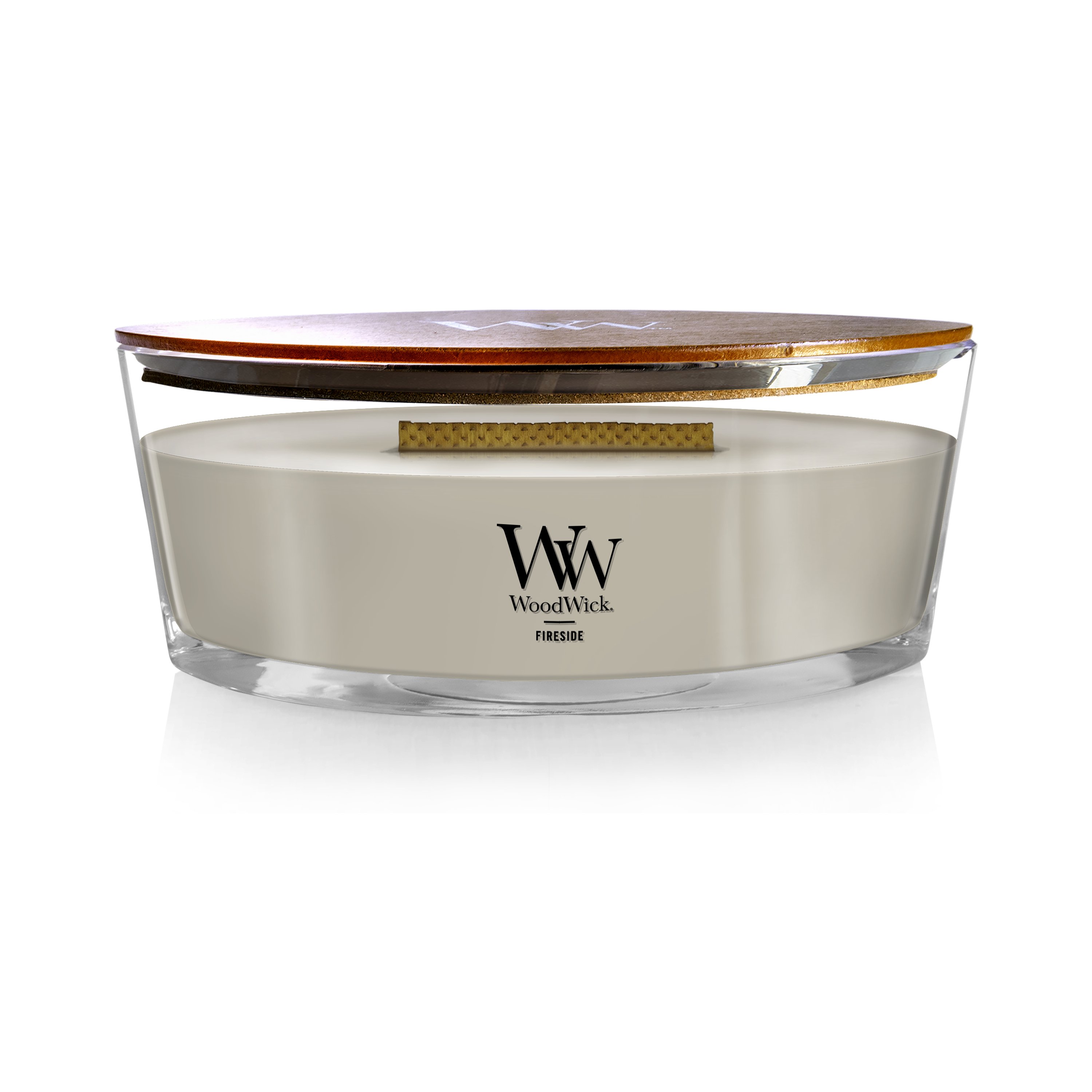 WoodWick Fireside Round Bowl Premiumat Candles To My Door