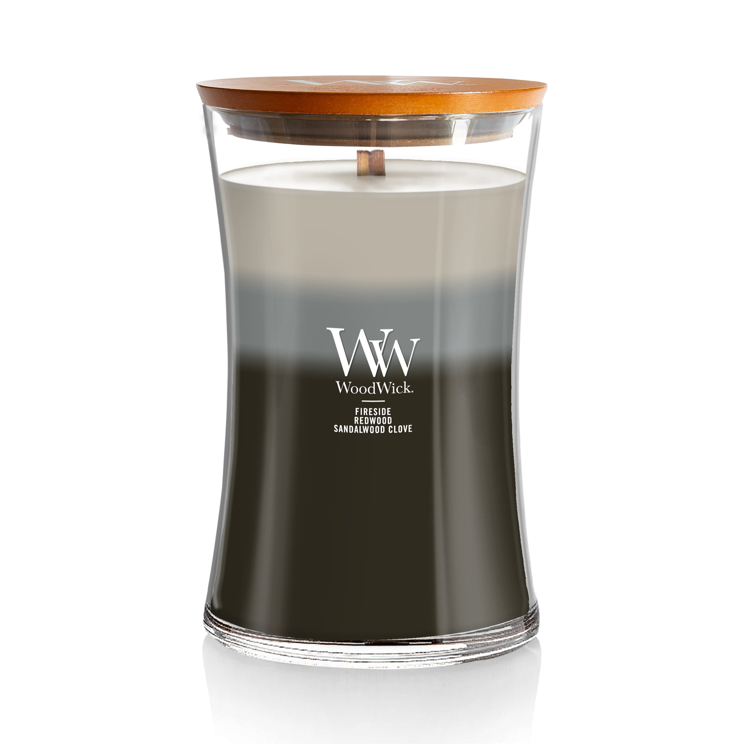 Warm Woods Trilogy WoodWick® Large Hourglass Trilogy Candle Large