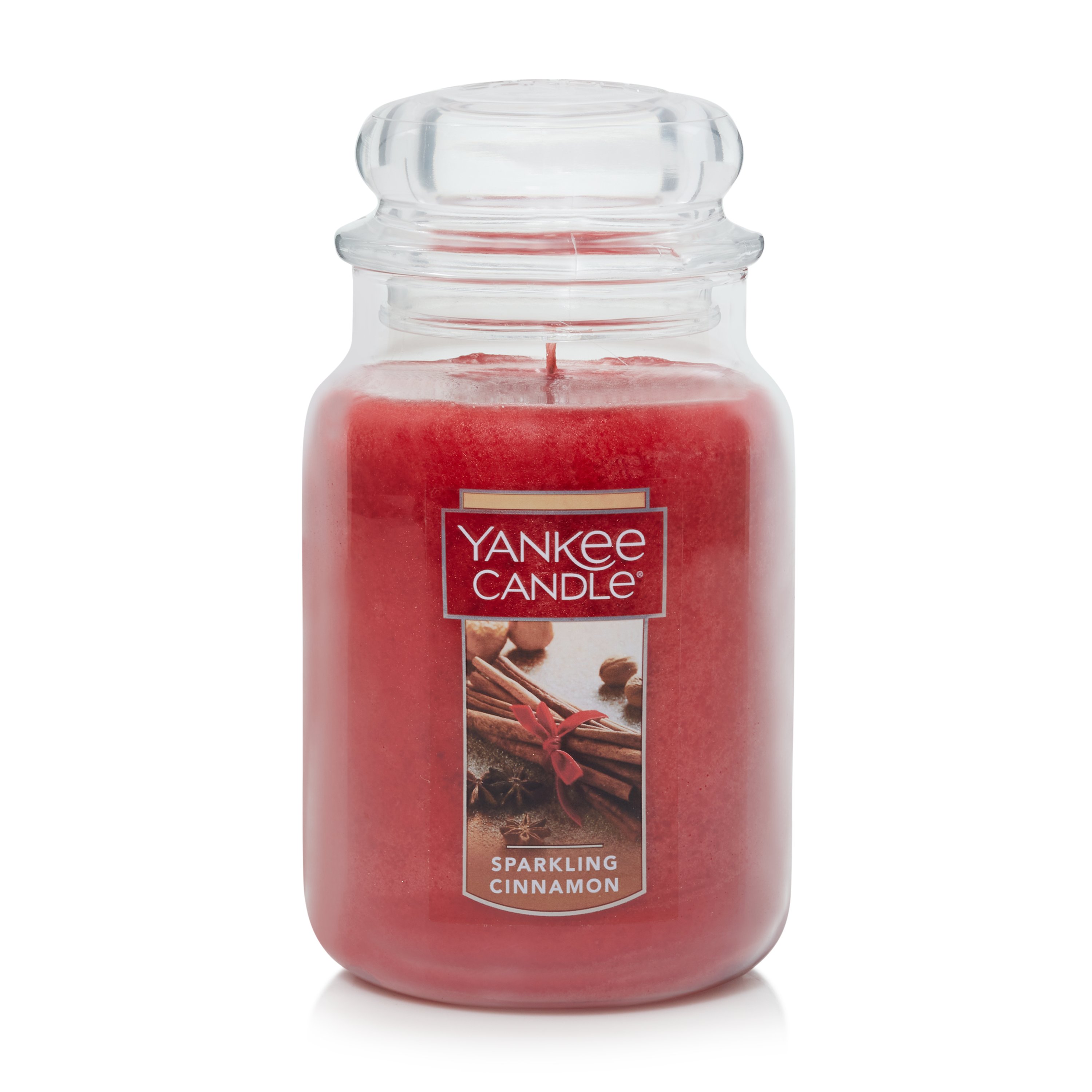 Yankee Candle Sparkling Cinnamon - 22 oz Original Large Jar Scented Candle  