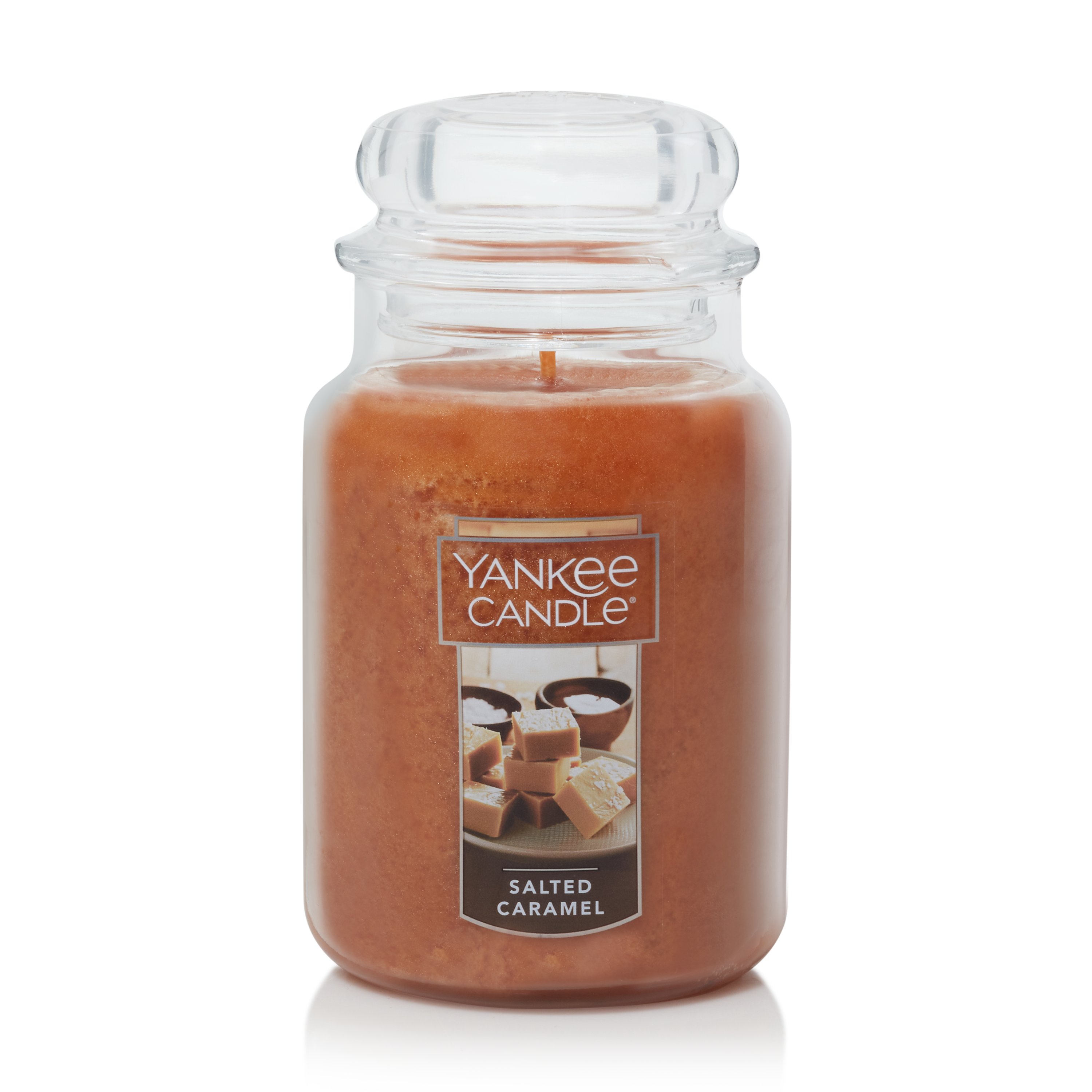 Salted Caramel 22 oz. Original Large Jar Candles Large Jar Candles