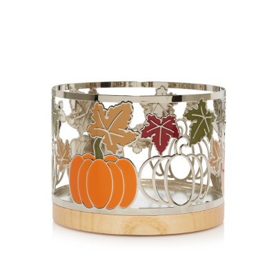 Pumpkins and Leaves