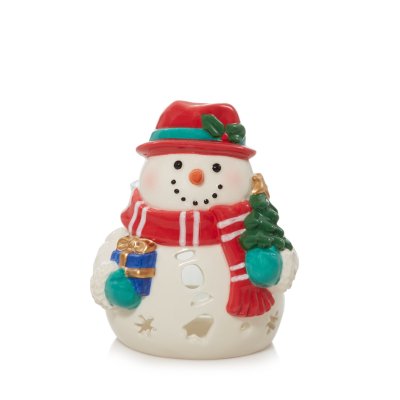 Snowman with Gifts