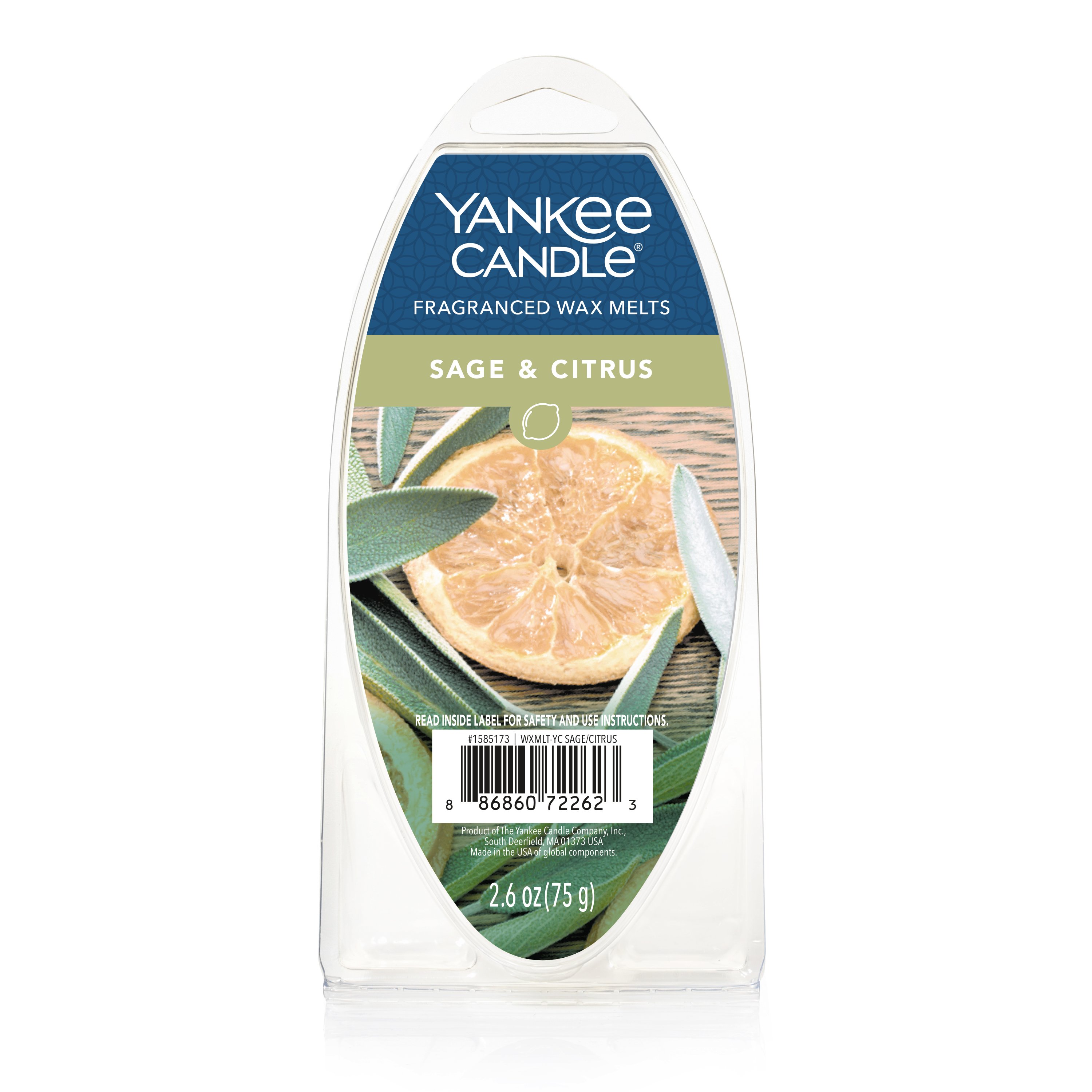 Sage & Citrus Wax Melts 6-Packs - Wax Melts 6-Packs | Yankee Candle