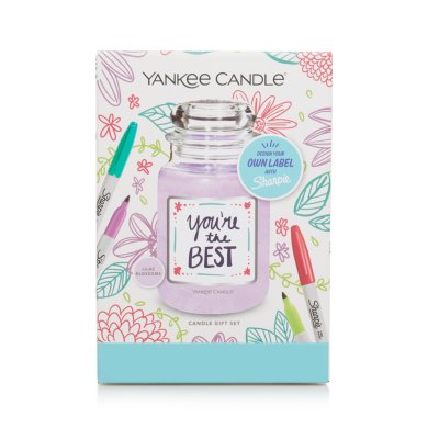 Yankee Candle® x Sharpie® Lilac Blossoms Scented Candle DIY Gift Set
