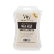 vanilla musk woodwick wax melts package image number 1