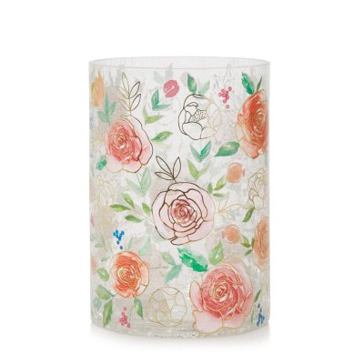 Floral Glass Holder