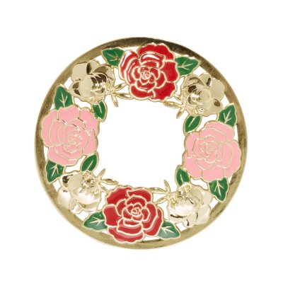 Floral Metal Topper