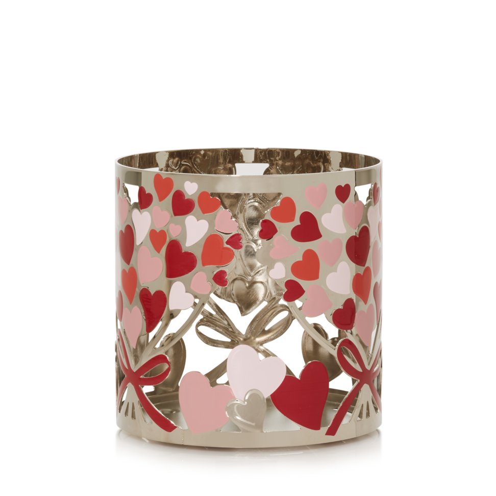 valentines day bouquet jar candle holder
