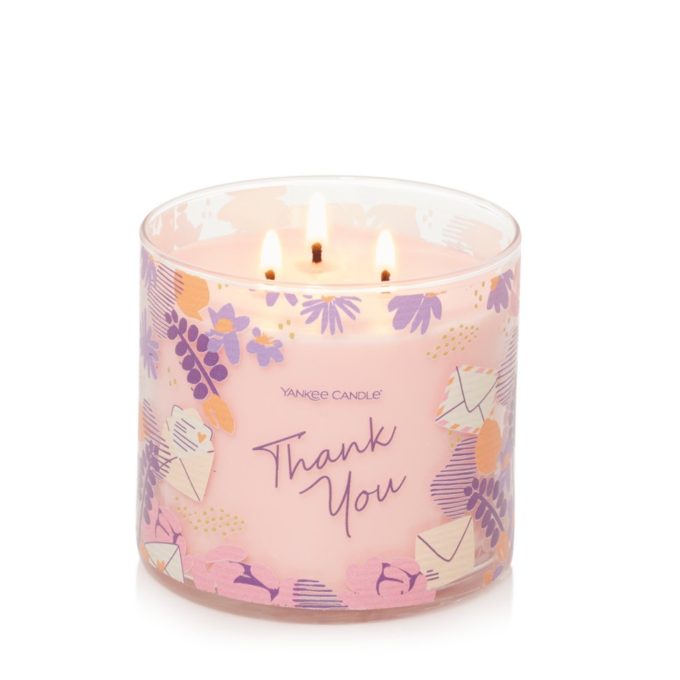 Thank You 3-Wick Candle