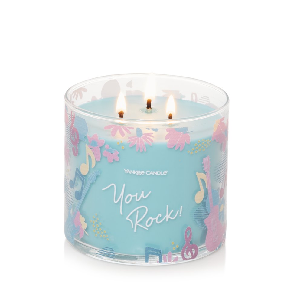 You Rock 3-Wick Candle