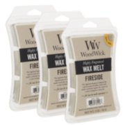 3 pack of fireside woodwick wax melts image number 1