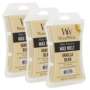 3 pack of vanilla bean woodwick wax melts image number 1