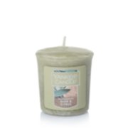 sage and citrus green candles image number 1