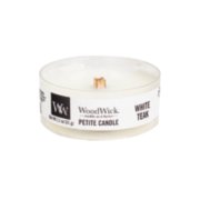 white teak petite candle