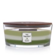 evergreen and frasier fir and wood smoke trilogy ellipse jar candle image number 1