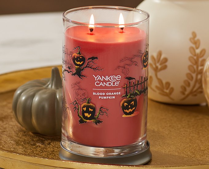 Blood Orange Pumpkin Signature Large Tumbler Candle