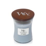 soft chambray medium hourglass candle image number 1