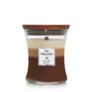 vanilla bean and caramel and biscotti trilogy jar candle image number 1