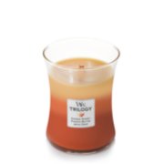 sonoma sunset and pumpkin butter and apple crisp trilogy medium jar candle image number 2