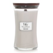 warm wool large hourglass candle