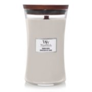 warm wool large hourglass candle image number 1