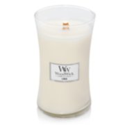 linen large hourglass candle image number 2