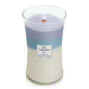 lavender spa sea salt and cotton white tea and jasmine trilogy large jar candle image number 2