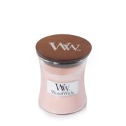 woodwick pink hourglass candle image number 1