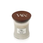 warm wool medium hourglass candle