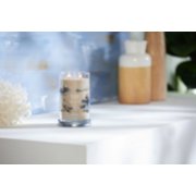 amber and sandalwood signature large tumbler candle on table image number 3