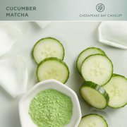 chesapeake bay candle cucumber matcha fragrance in 2D image number 3