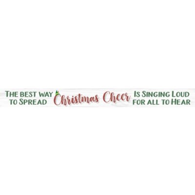 Christmas Cheer Shelf Sitter