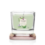 cactus flower and agave medium 3 wick square candle image number 1