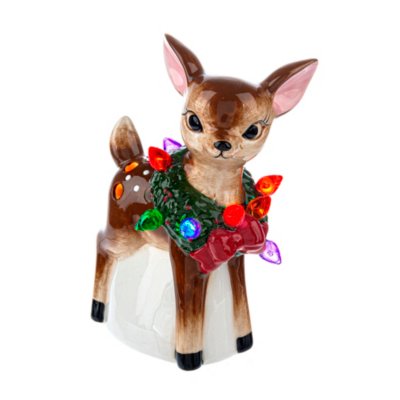 Reindeer Light Up LED Ornament