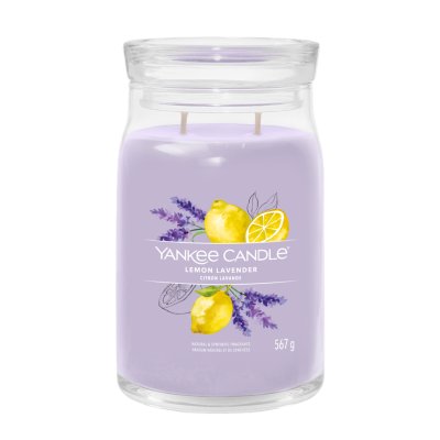 Lemon Lavender Candela media Signature - Candele medie Signature