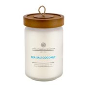 sea salt coconut large jar candle